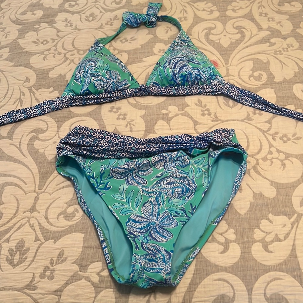 Lilly Pulitzer 2 piece bathing suit